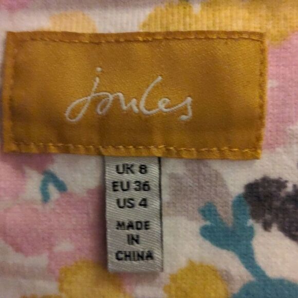 Joules floral print Dress size 4🥻 - Picture 3 of 10